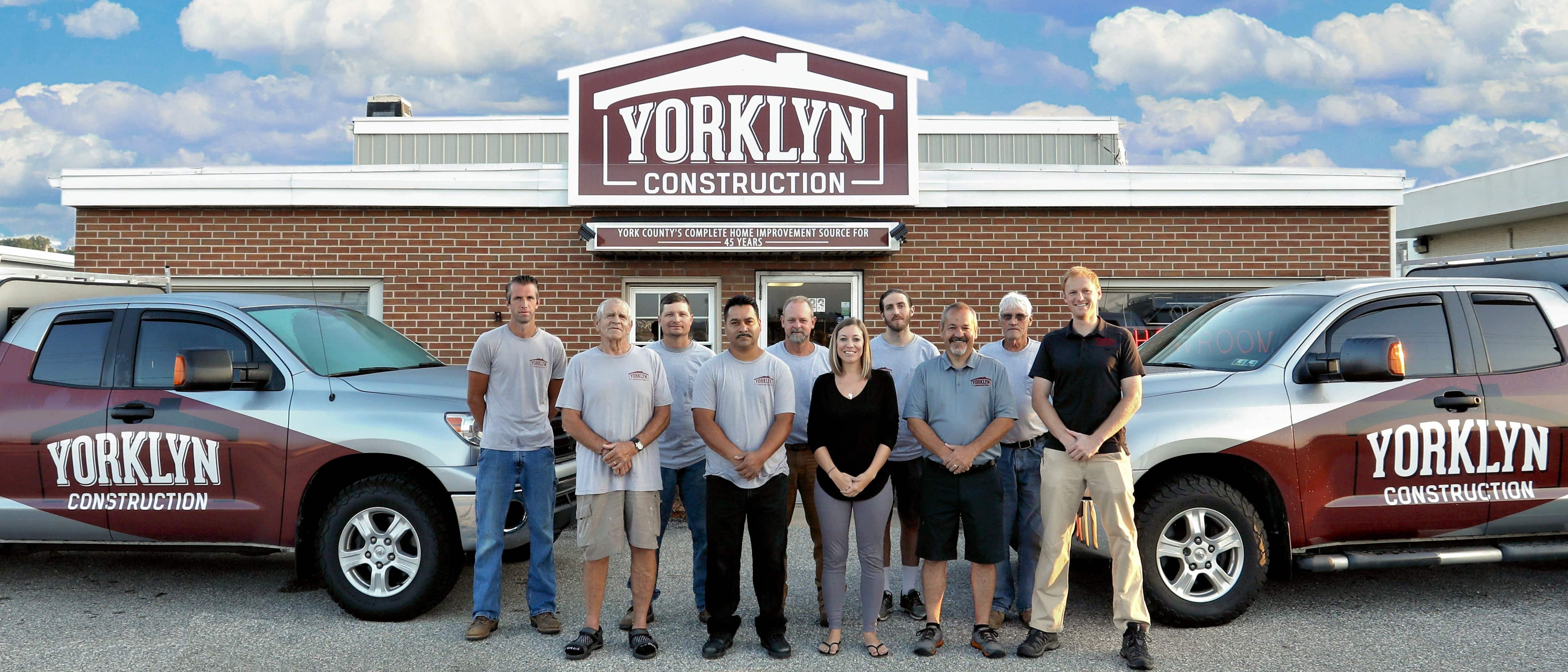 Yorklyn Construction York PA, Professionals